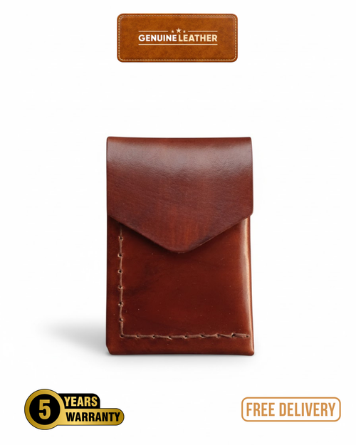 The WAYFARER Handcrafted Full-Grain Leather Wallet