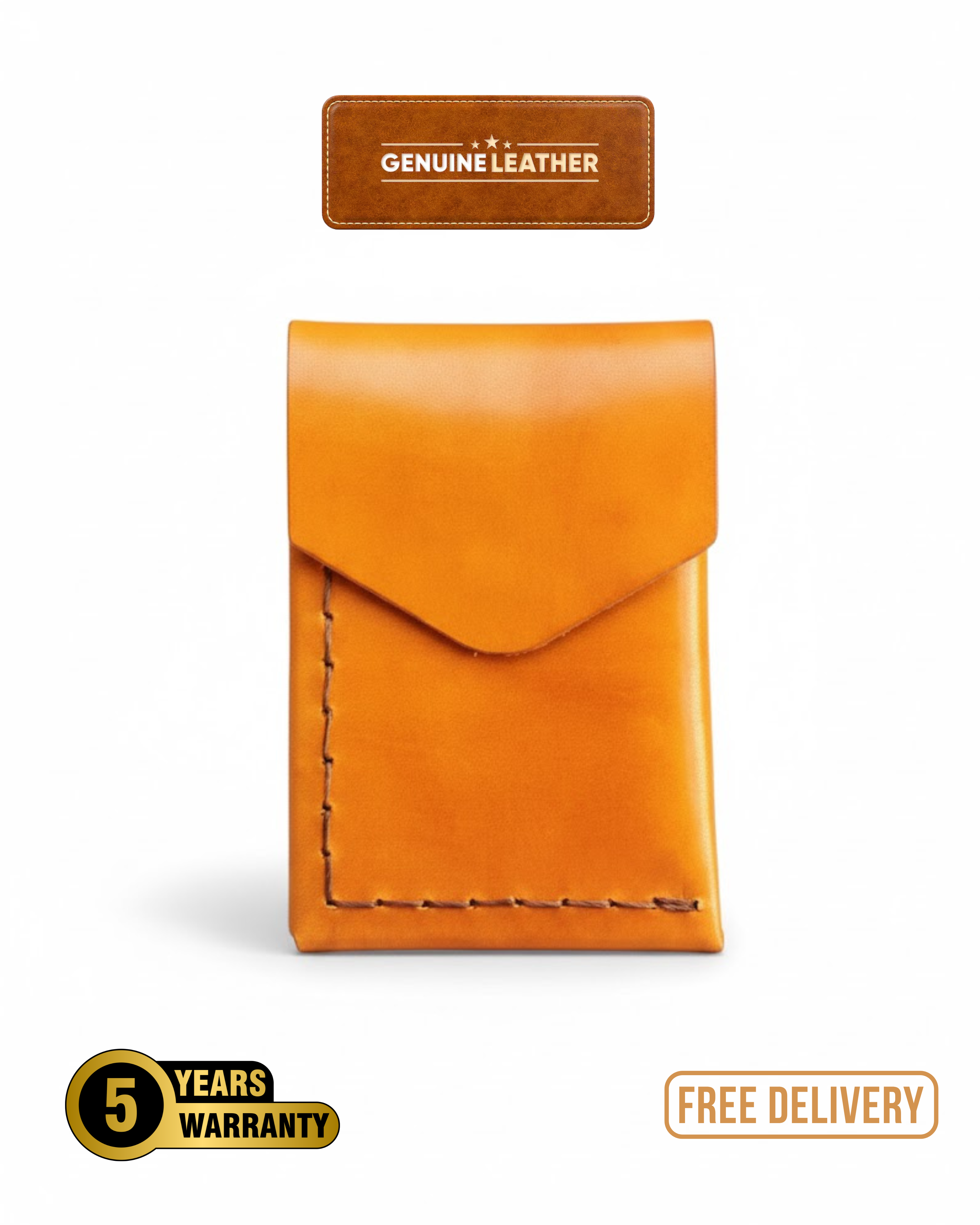 The WAYFARER Handcrafted Full-Grain Leather Wallet