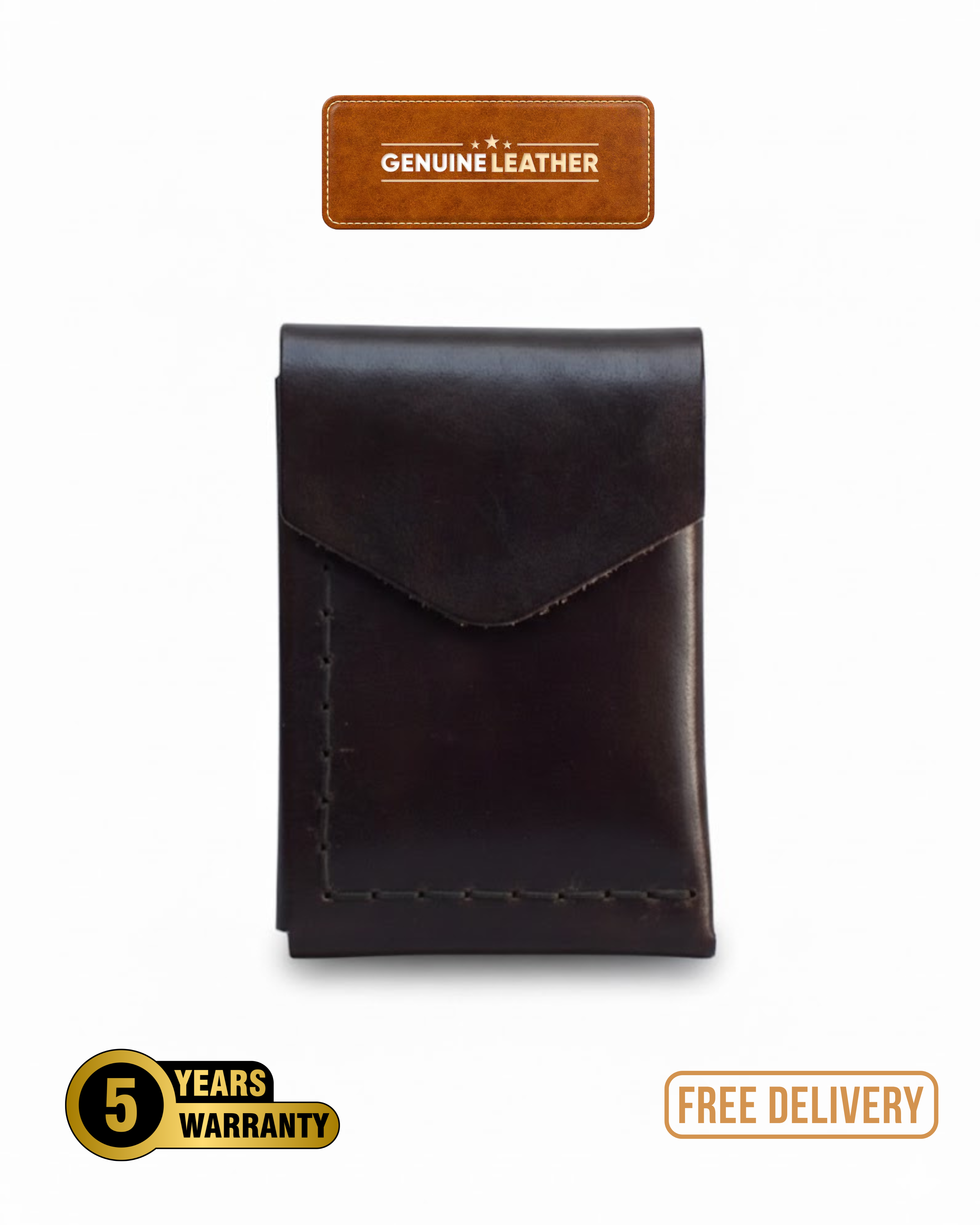 The WAYFARER Handcrafted Full-Grain Leather Wallet